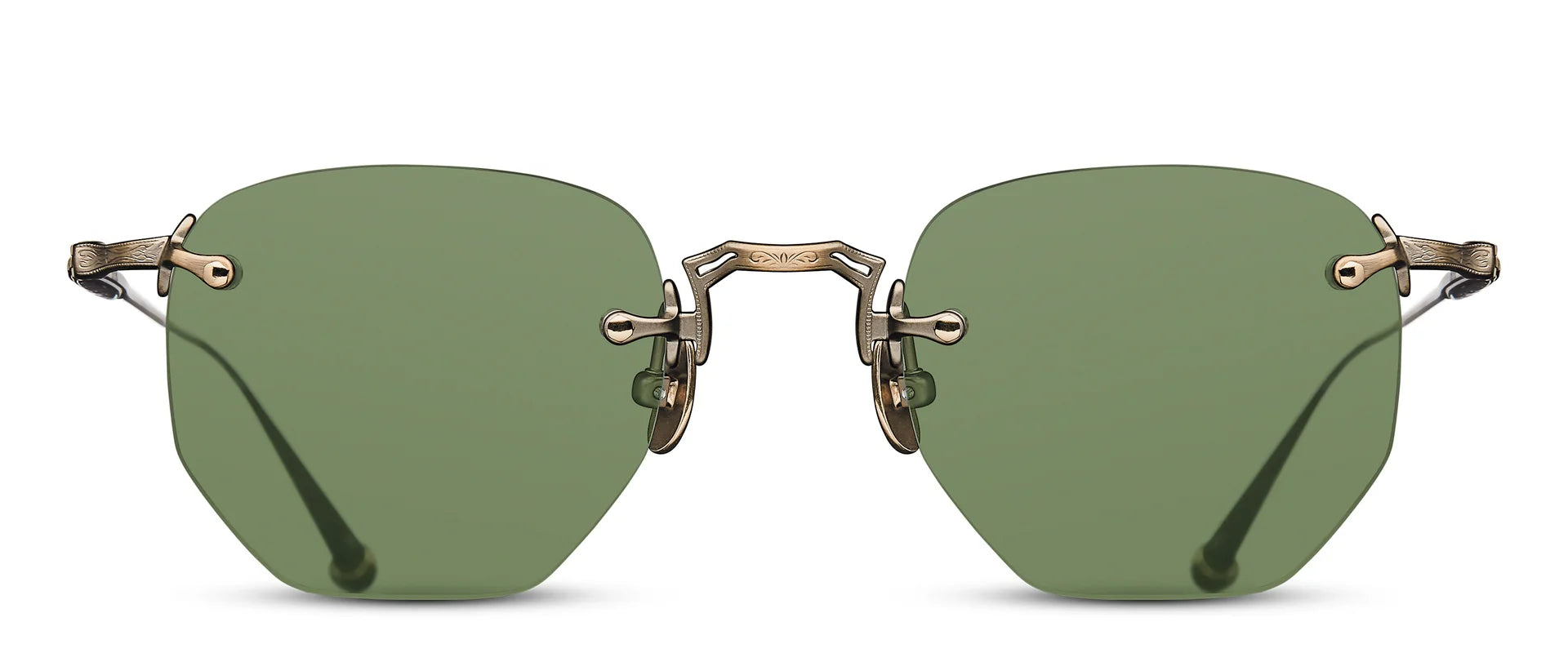 Matsuda | M5006.SG | Antique Gold & Sage Green