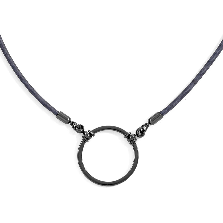 La Loop | The Gil | Steel W/ Gunmetal Loop - Niche Bazaar Studio