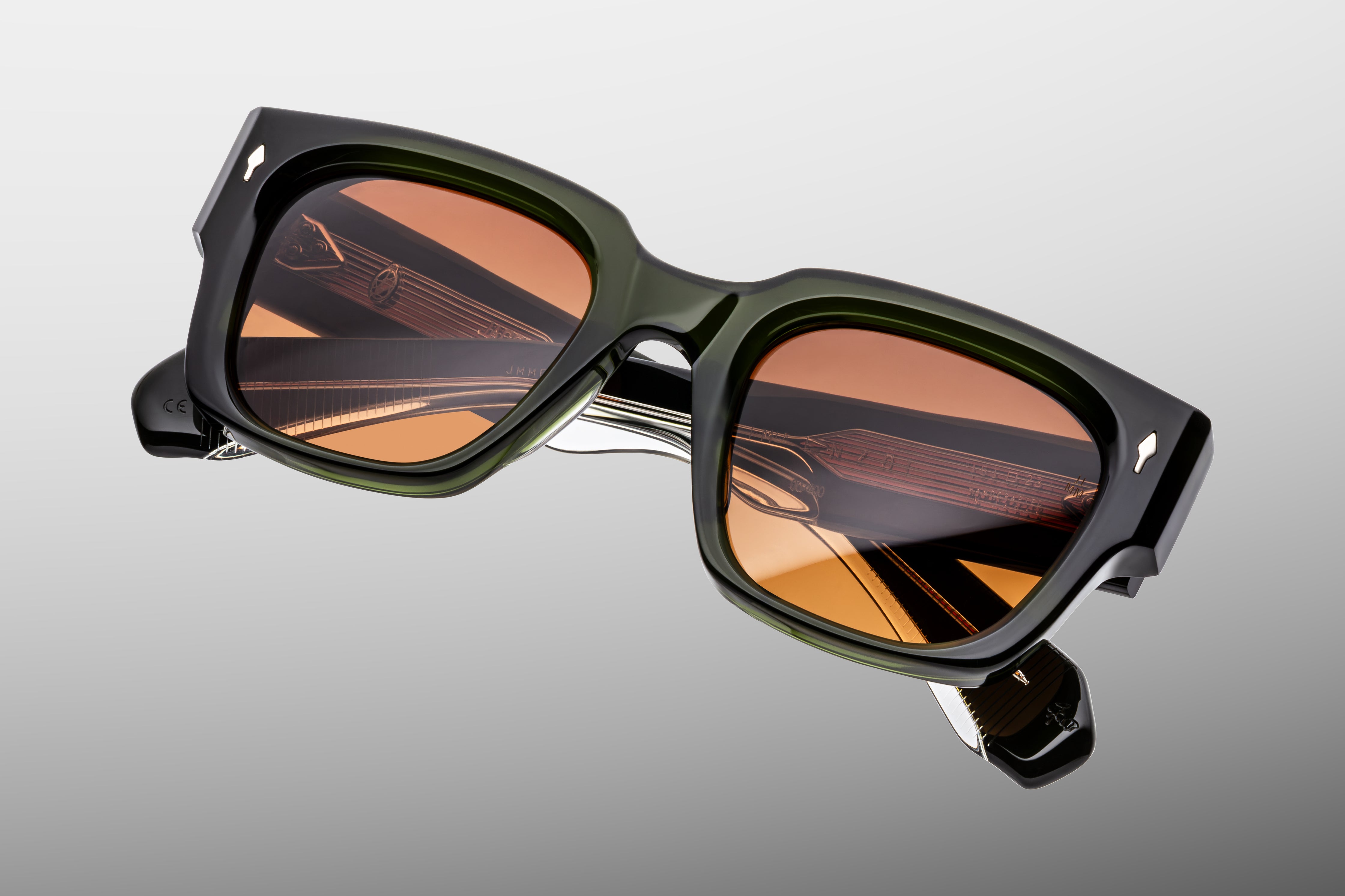 Jacques Marie Mage | Enzo - Noir 4 Dark Green Lens