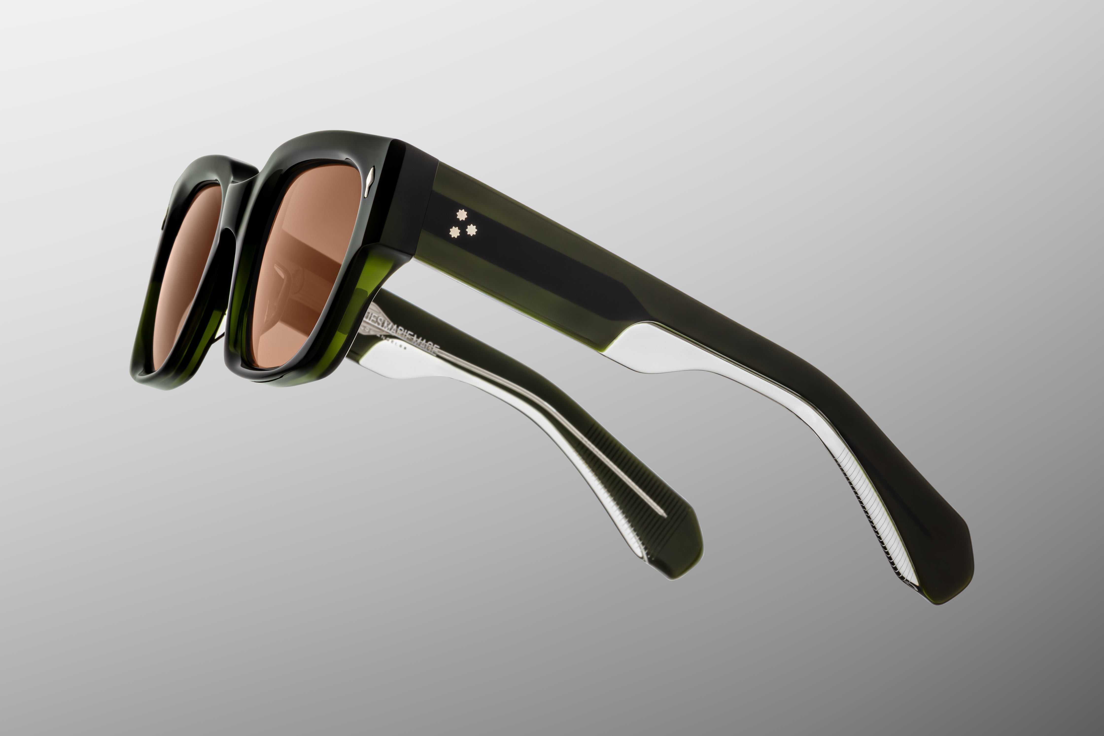 Jacques Marie Mage | Enzo - Noir 4 Dark Green Lens