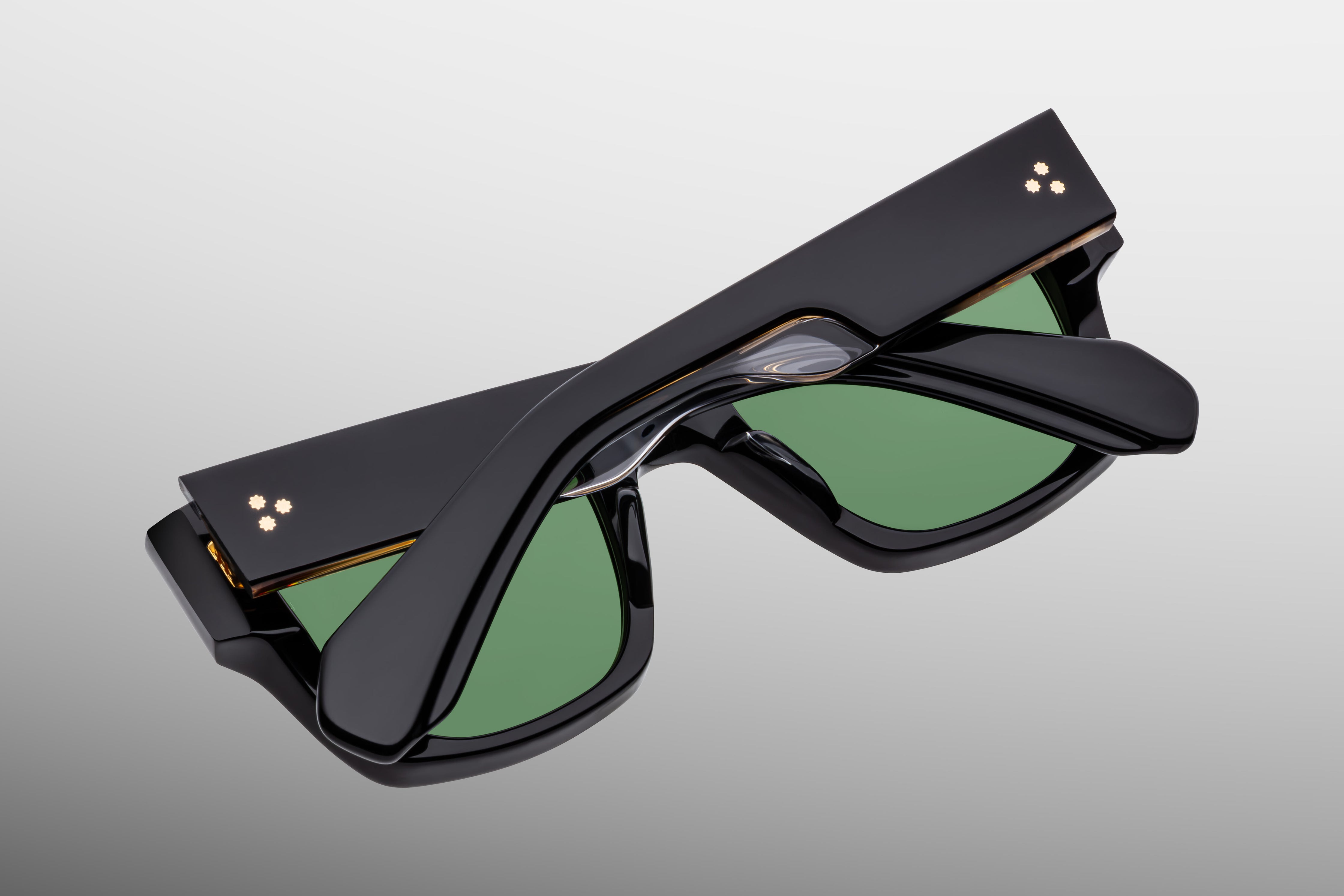 Jacques Marie Mage | Enzo - Noir 4 Dark Green Lens