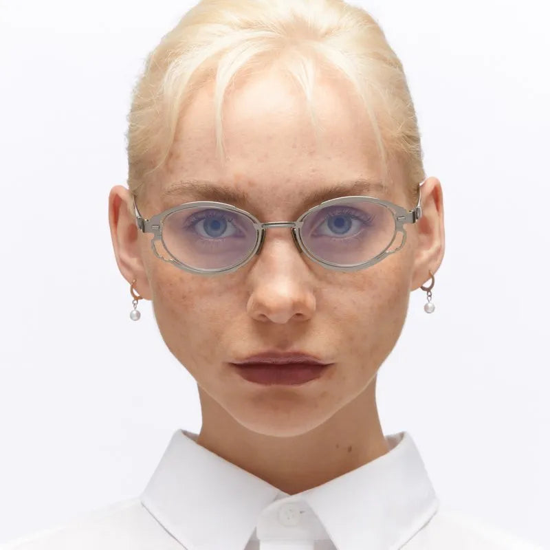 Kuboraum | Maske H01 | Silver - Niche Bazaar Studio