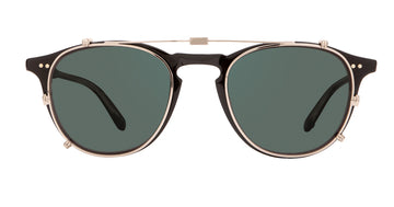 Garrett Leight | Hampton 46 Clip | Silver G15 - Niche Bazaar Studio