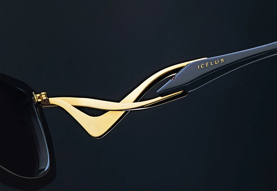 Dita | Icelus | Black / Yellow Gold - Niche Bazaar Studio