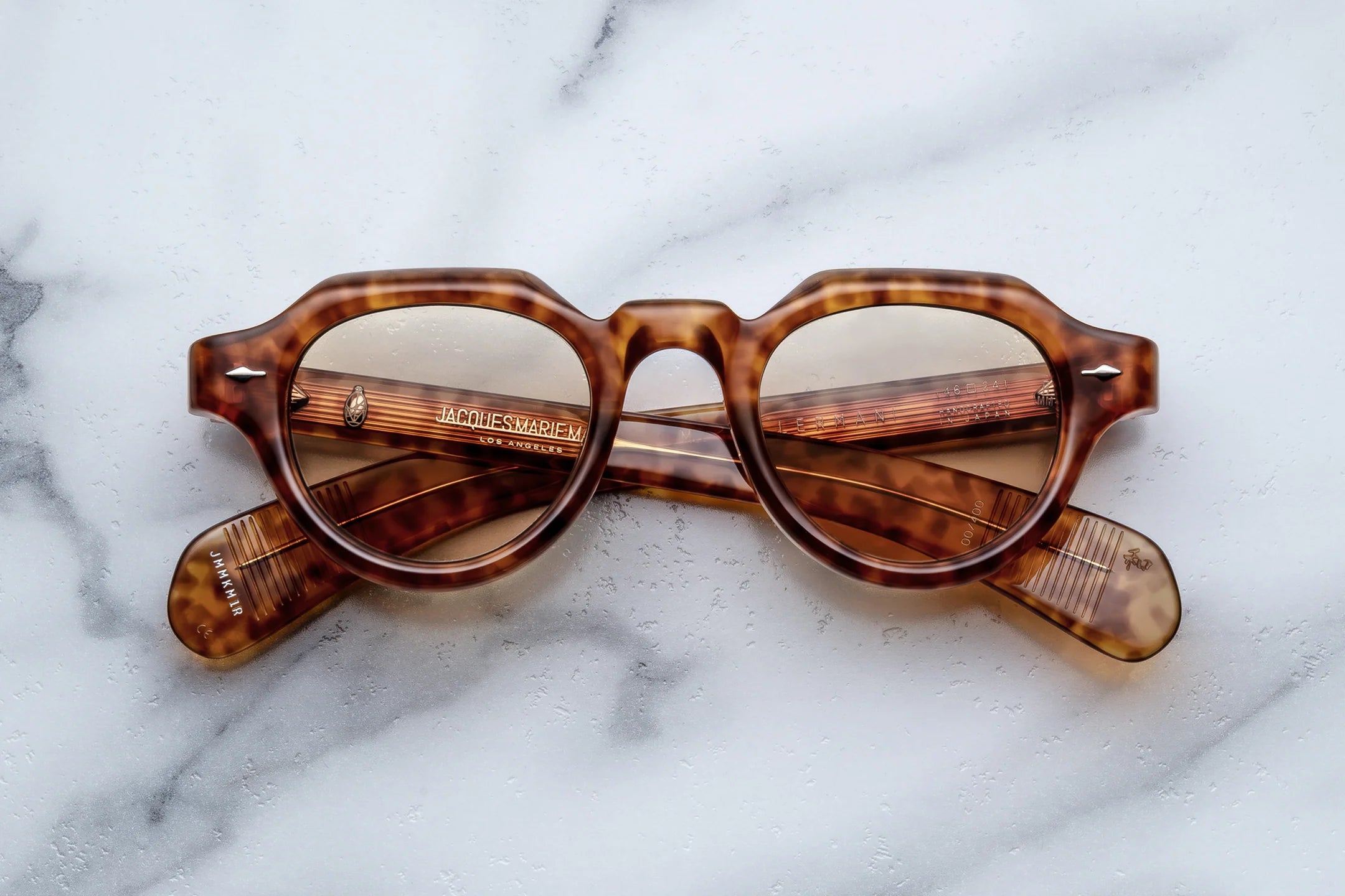 CALEE 眼鏡 アメカジ バイカー Kellerman_Camel_Front_Cropped_