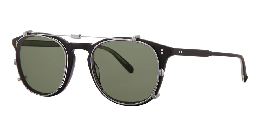 Garrett Leight | Kinney 47 Clip | Silver G15 - Niche Bazaar Studio