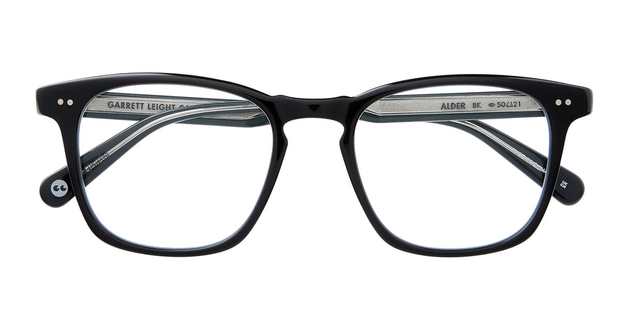 Garrett Leight | Alder 50 | Black