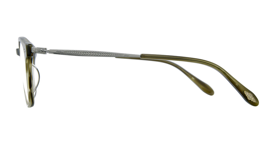 Garrett Leight | Clark J 48 | Ivy Tortoise-Silver