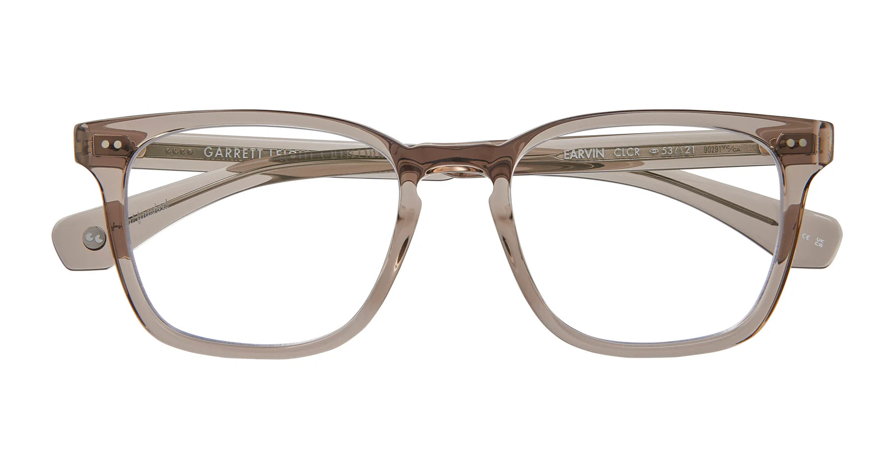 Garrett Leight | Earvin 53 | Clay Crystal