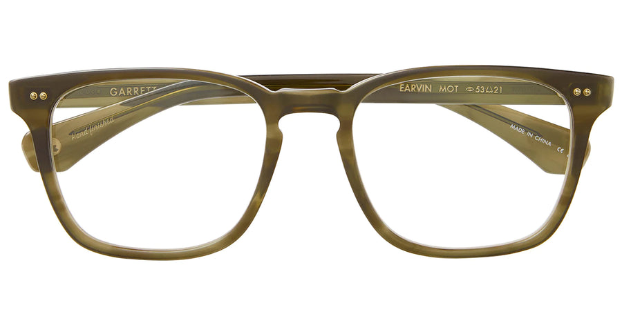 Garrett Leight | Earvin 53 | Matte Olive Tortoise - Niche Bazaar Studio