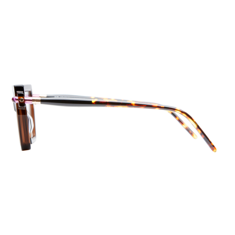 Kuboraum | Maske P26 | Transparent Dark Brown