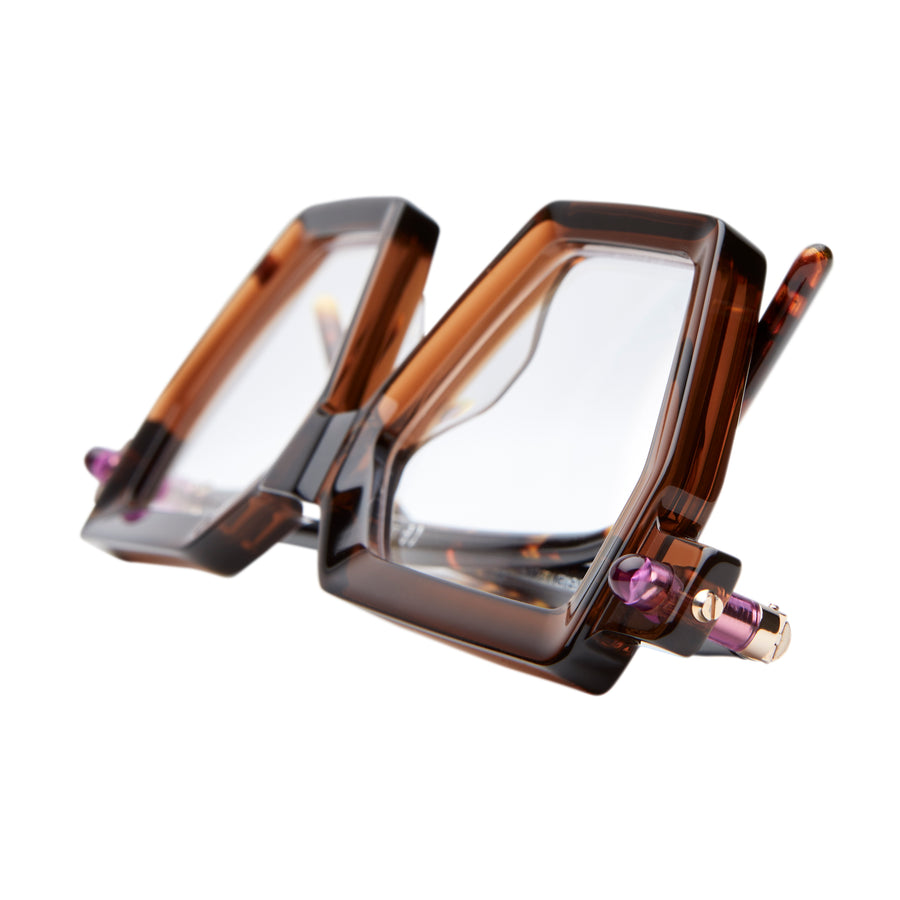 Kuboraum | Maske P26 | Transparent Dark Brown