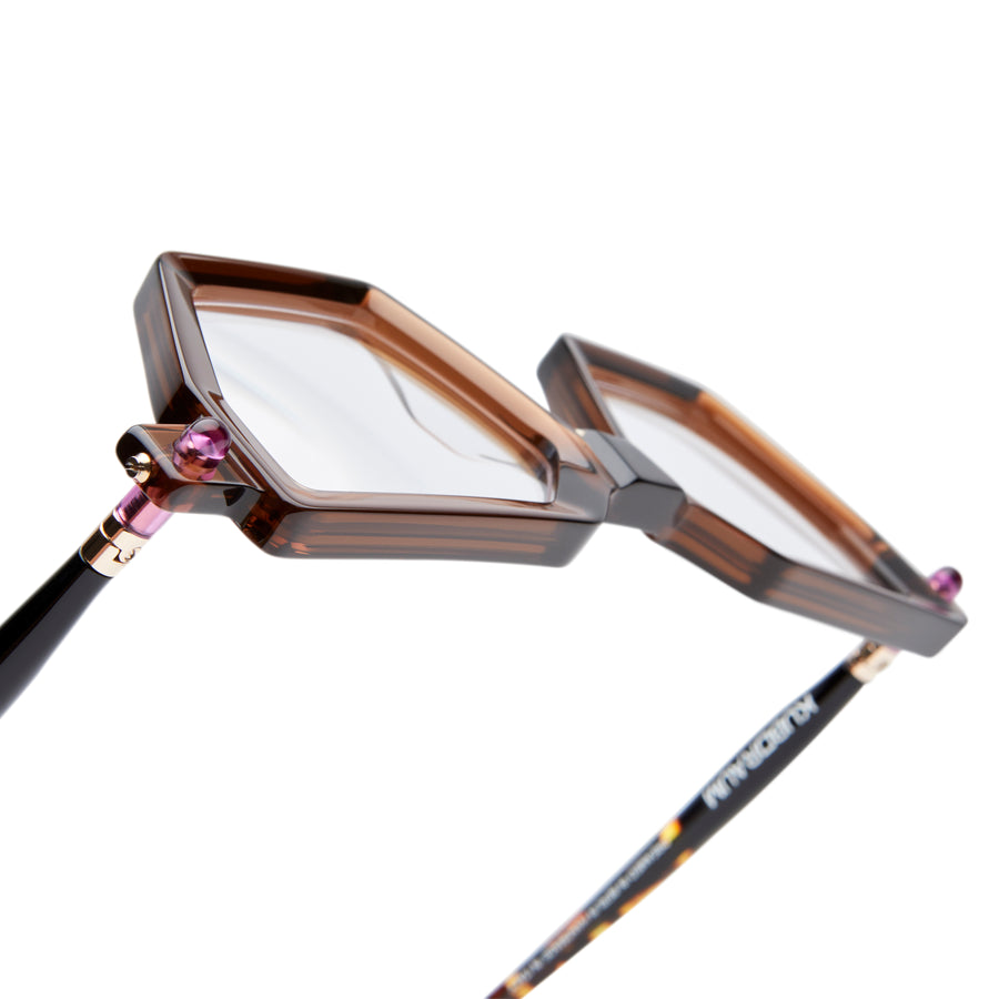 Kuboraum | Maske P26 | Transparent Dark Brown