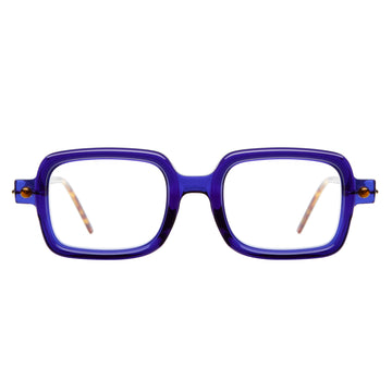Kuboraum | Maske P2 | Transparent Dark Blue