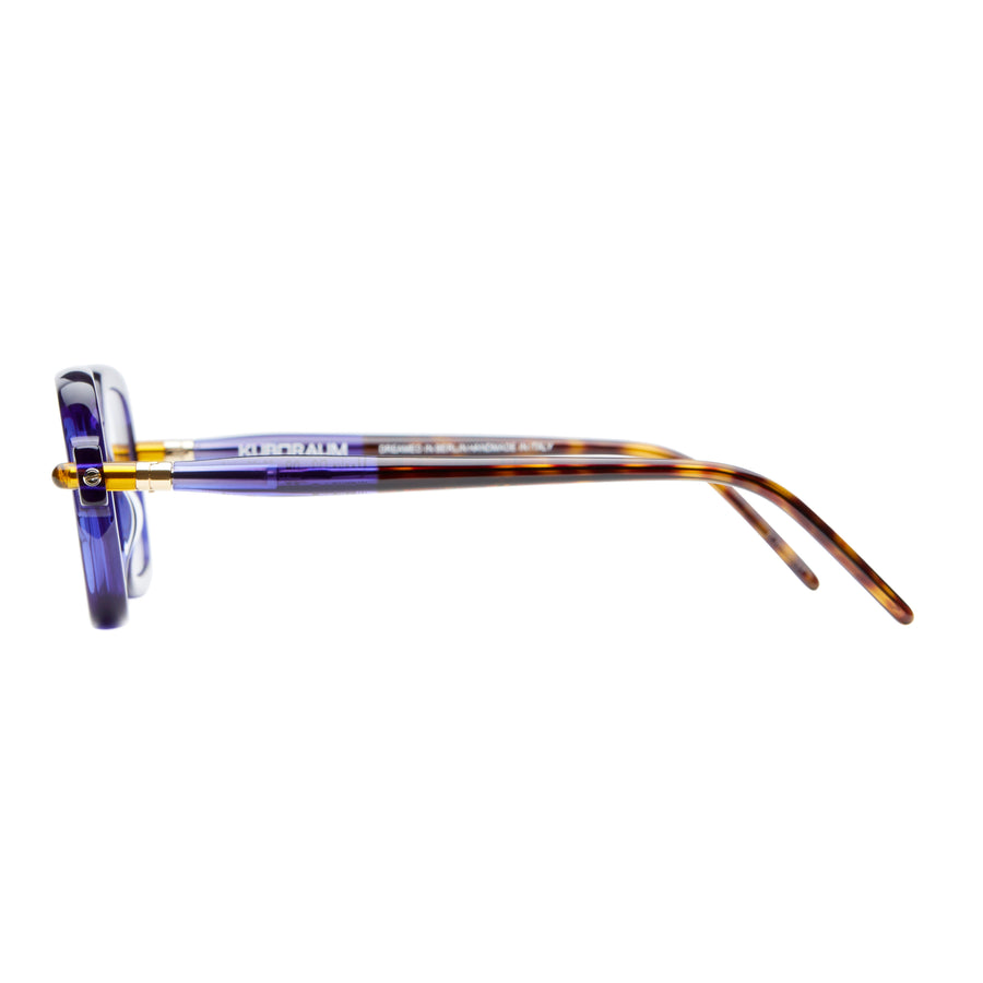 Kuboraum | Maske P2 | Transparent Dark Blue