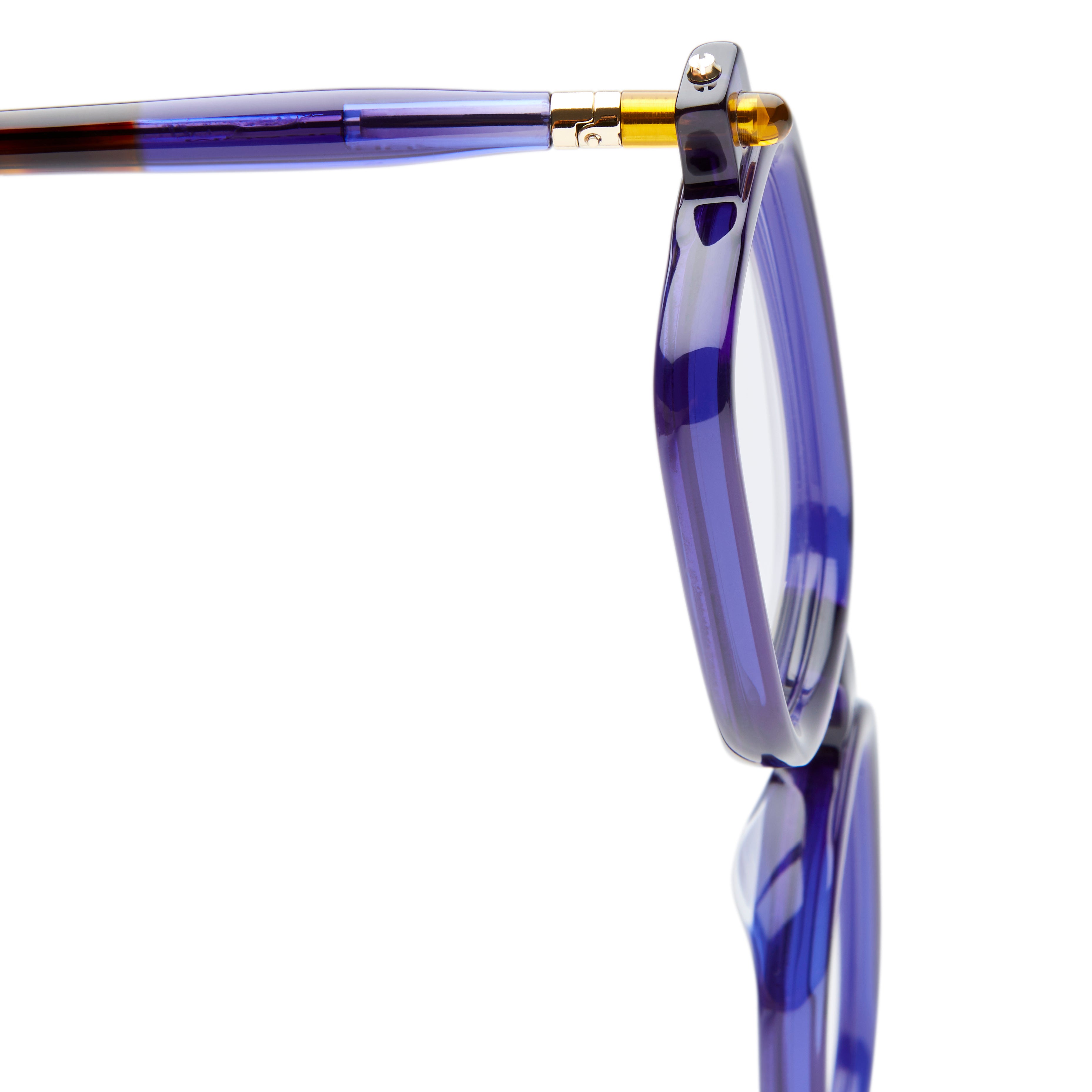 Kuboraum | Maske P2 | Transparent Dark Blue