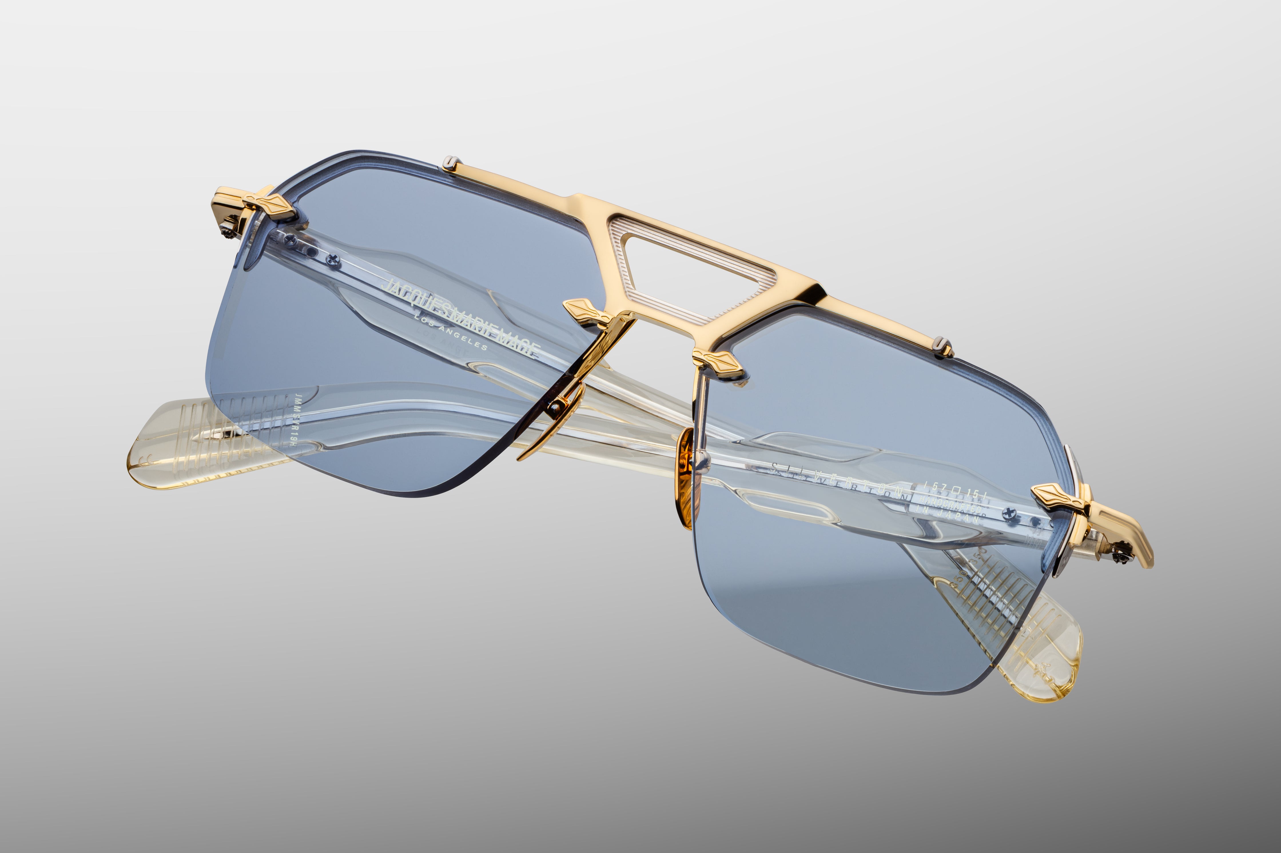 ✨未使用✨JACQUES MARIE MAGE ゴールドシルバー サングラス Jacques Marie Mage Silverton Gold