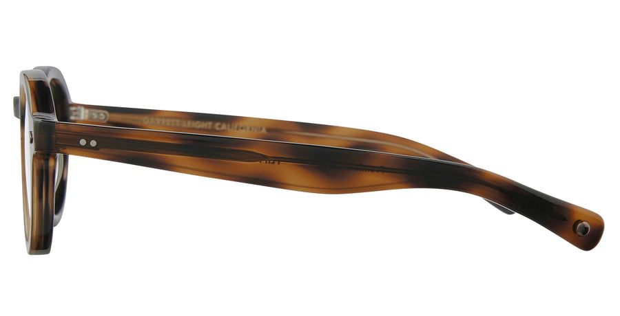 Garrett Leight | Flipper 45 Sun | Spotted Brown Shell/Semi-Flat Pure Green - Niche Bazaar Studio