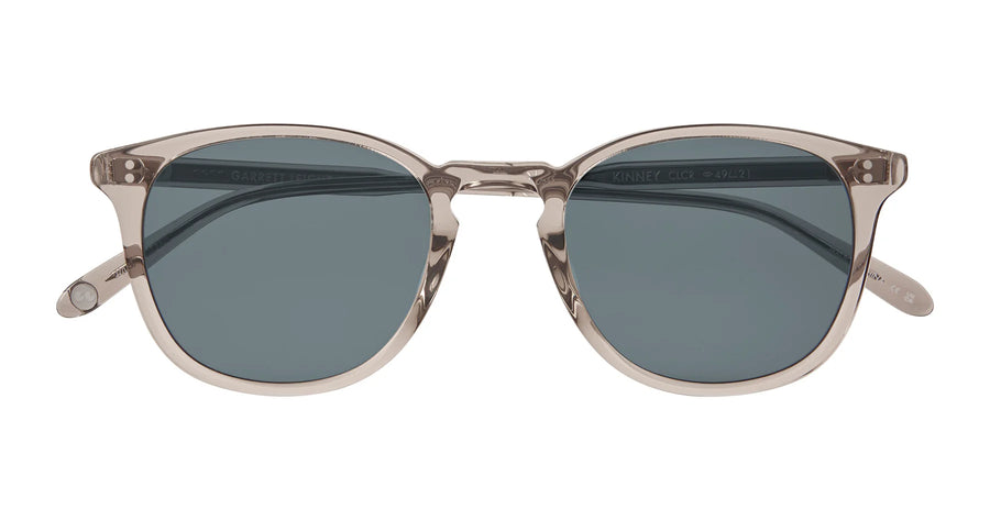 Garrett Leight | Kinney 49 | Clay Crystal/Semi-Flat Pure Indigo Polar - Niche Bazaar Studio