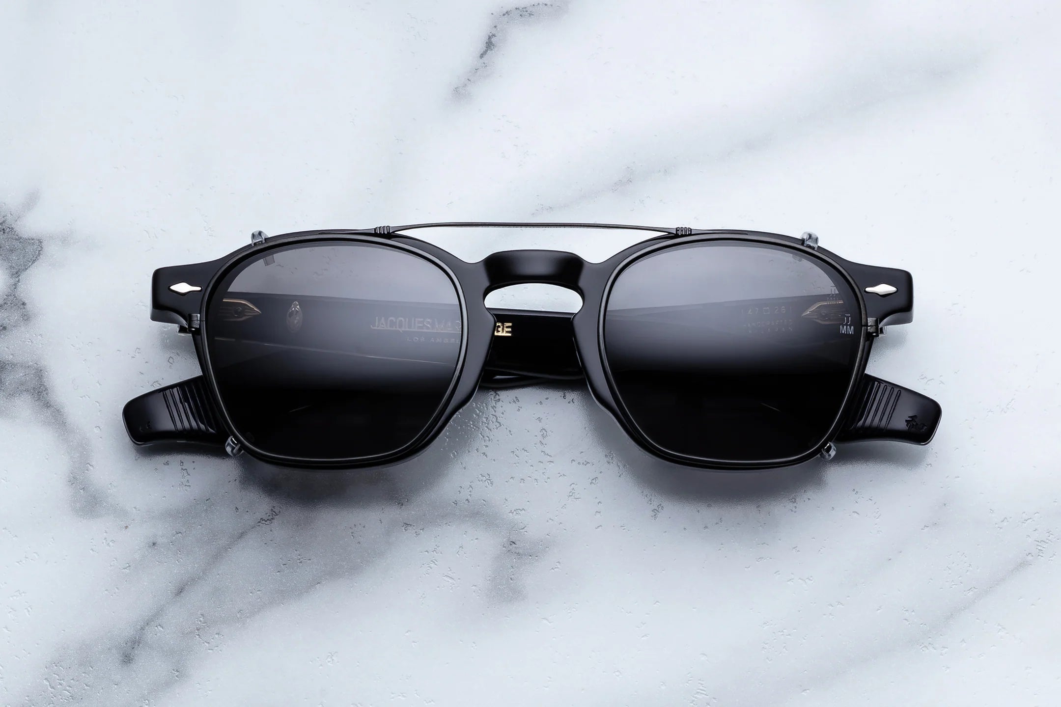 JACQUES MARIE MAGE Zephirin 47 Clip ブラック Jacques Marie Mage | Zephirin 47 Clip On 2 | Black