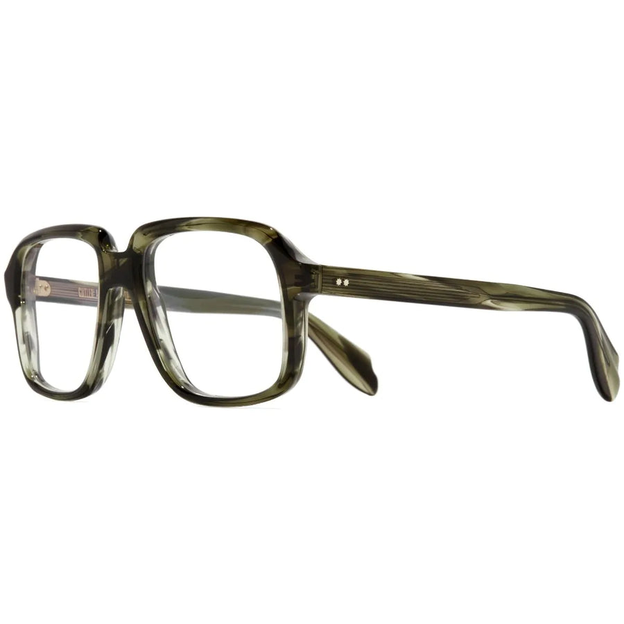 Cutler and Gross | 1397 | Striped Green Havana - Niche Bazaar Studio