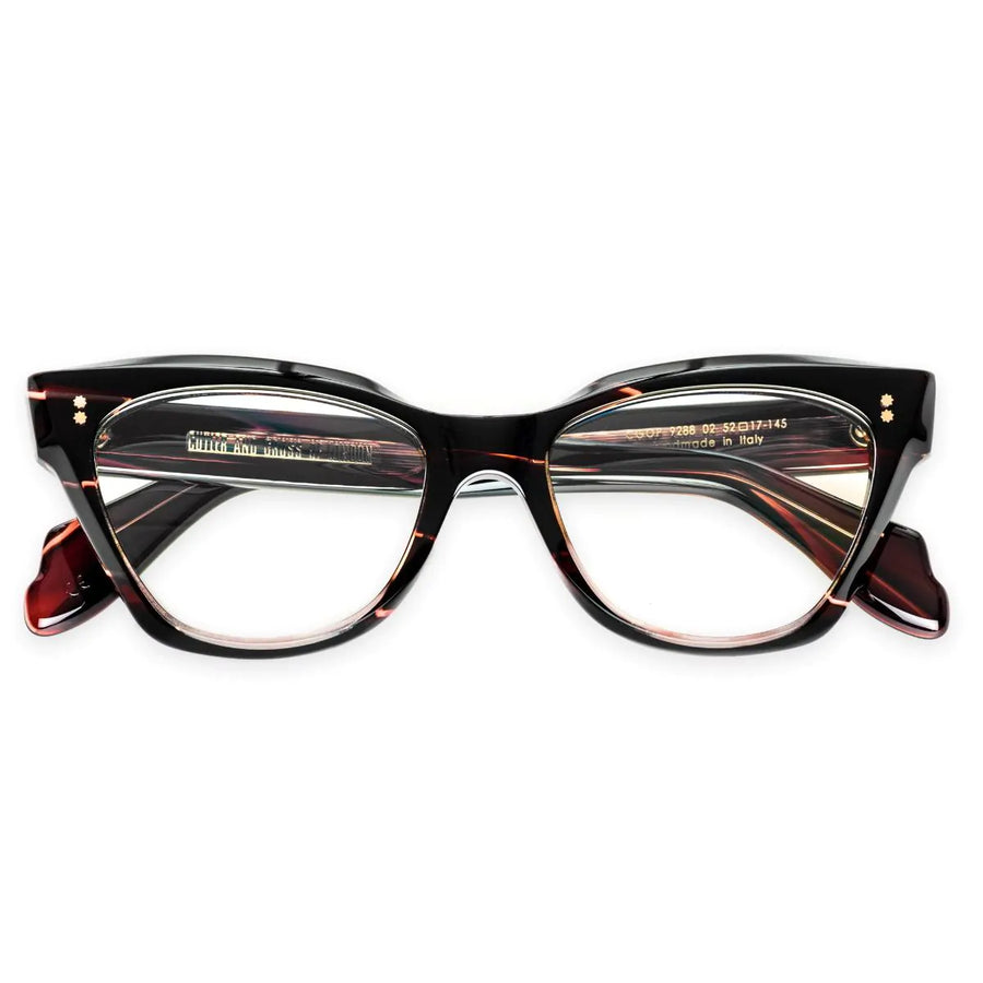 Cutler and Gross | 9288 | Striped Brown Havana - Niche Bazaar Studio