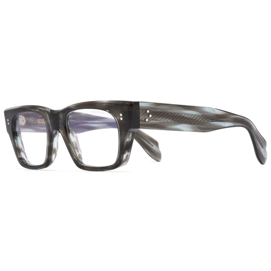 Cutler and Gross | 9690 | Striped Green Crystal - Niche Bazaar Studio