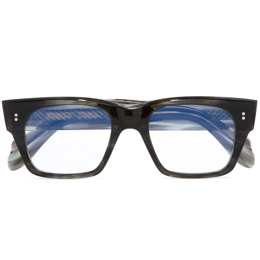 Cutler and Gross | 9690 | Striped Green Crystal - Niche Bazaar Studio