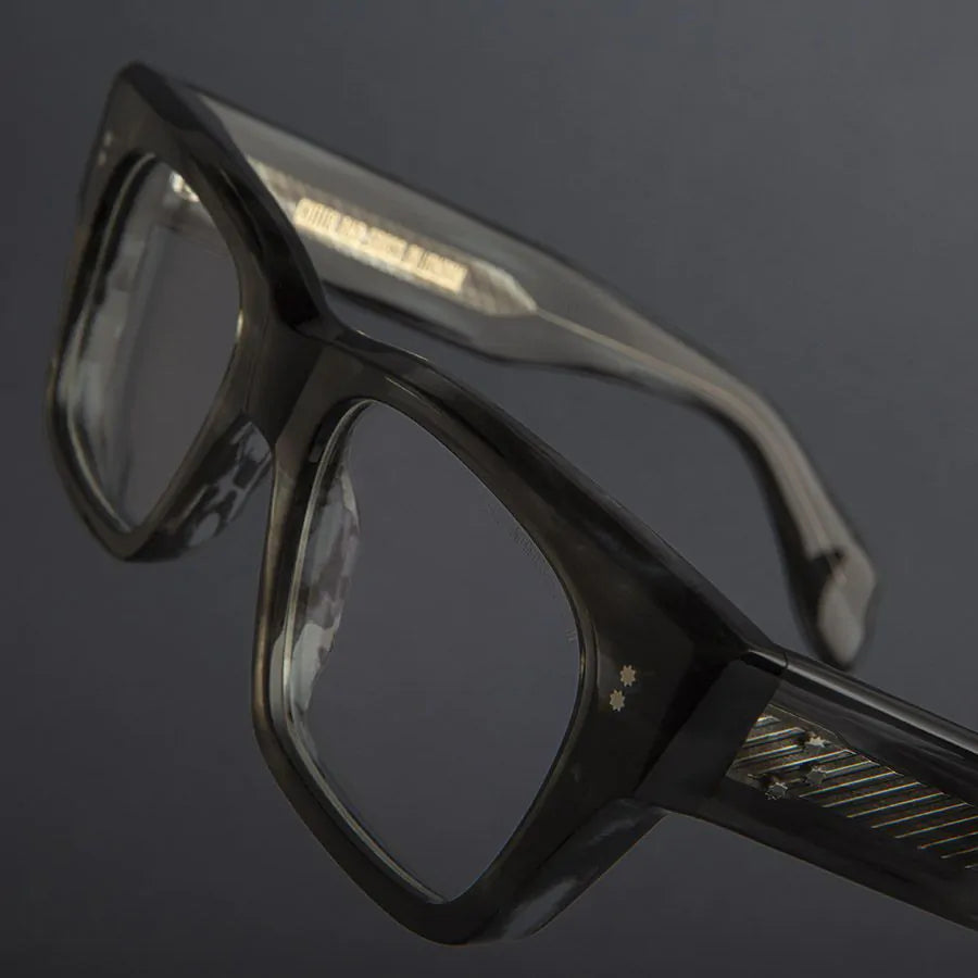 Cutler and Gross | 9690 | Striped Green Crystal - Niche Bazaar Studio