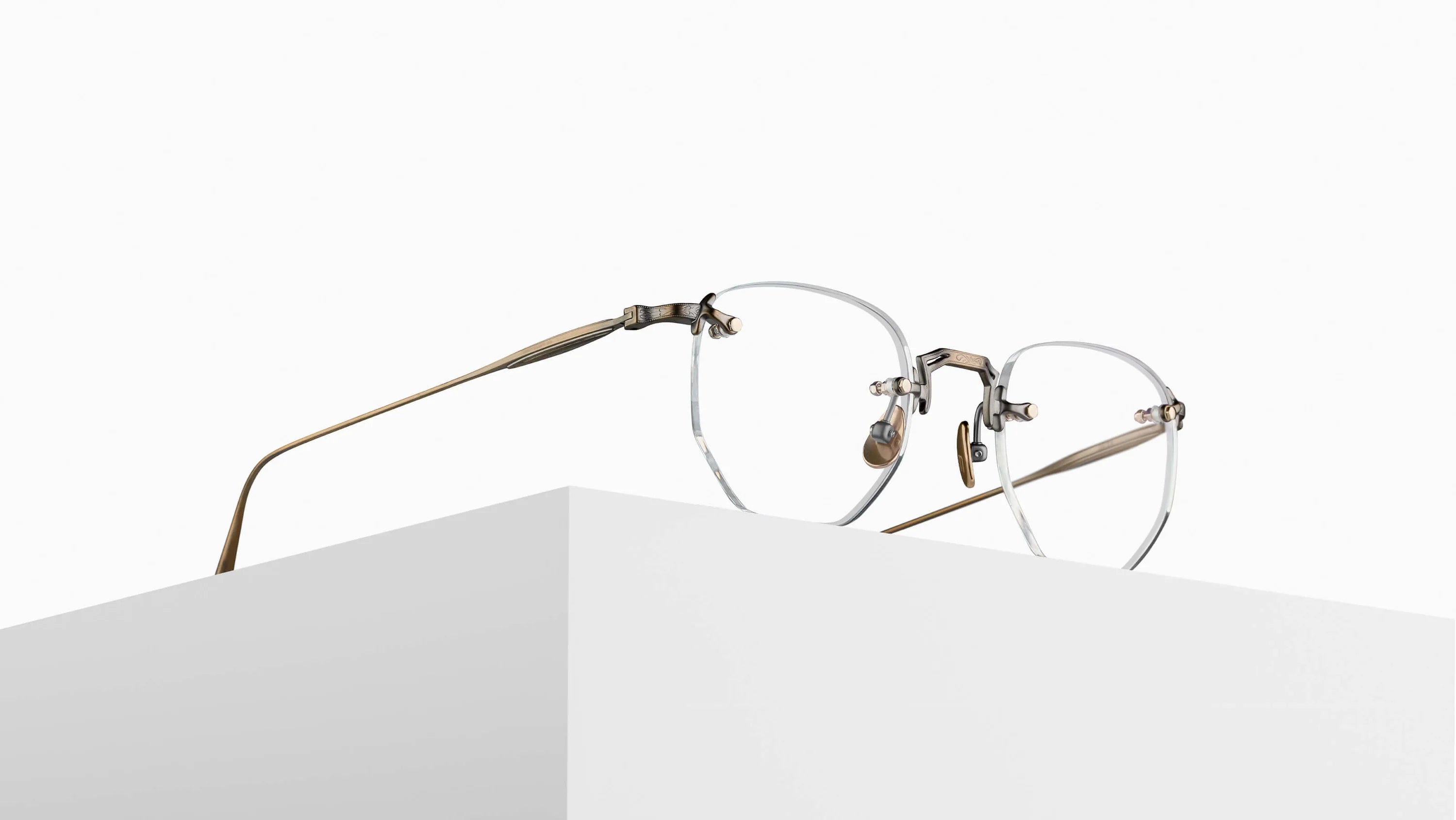 Matsuda | M5006 | Antique Gold Geometric