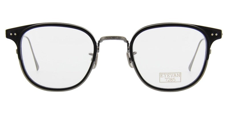 Eyevan 7285 | 543 | Black & Silver - Niche Bazaar Studio
